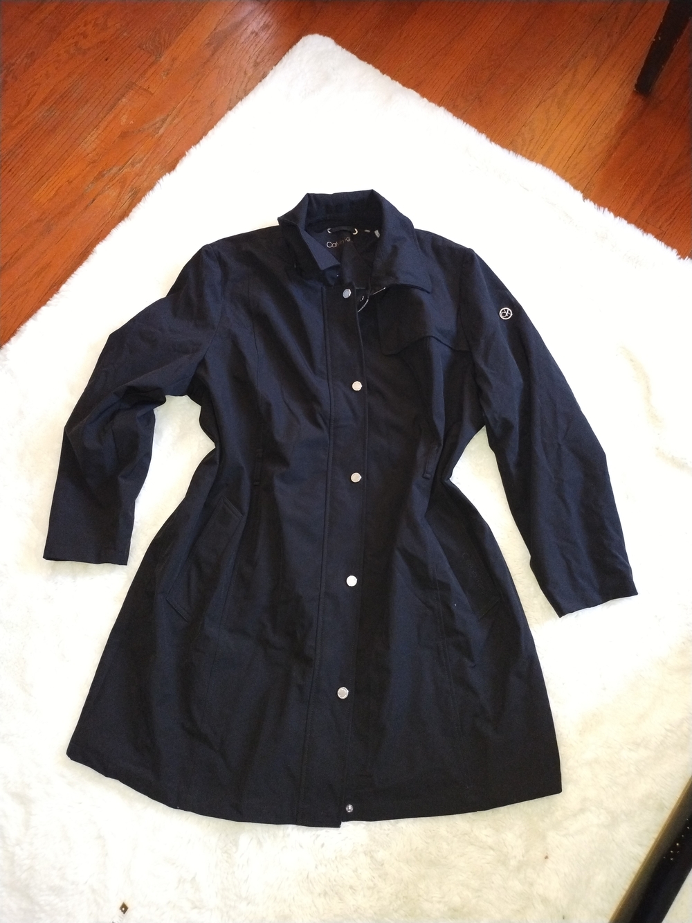 Calvin Klein Navy Women’s Trench Coat
